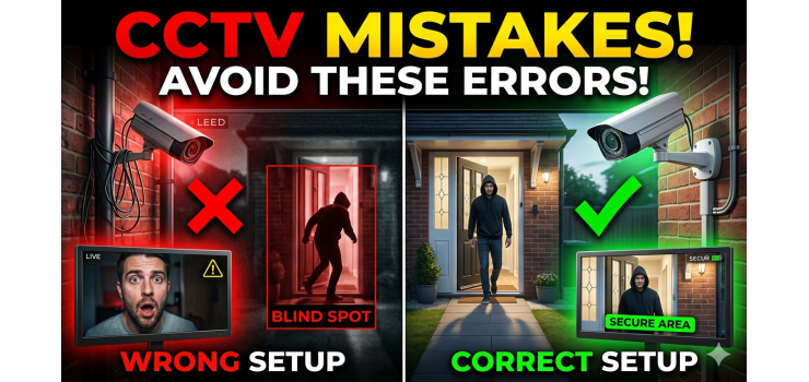 Common CCTV Installation Mistakes You Must Avoid